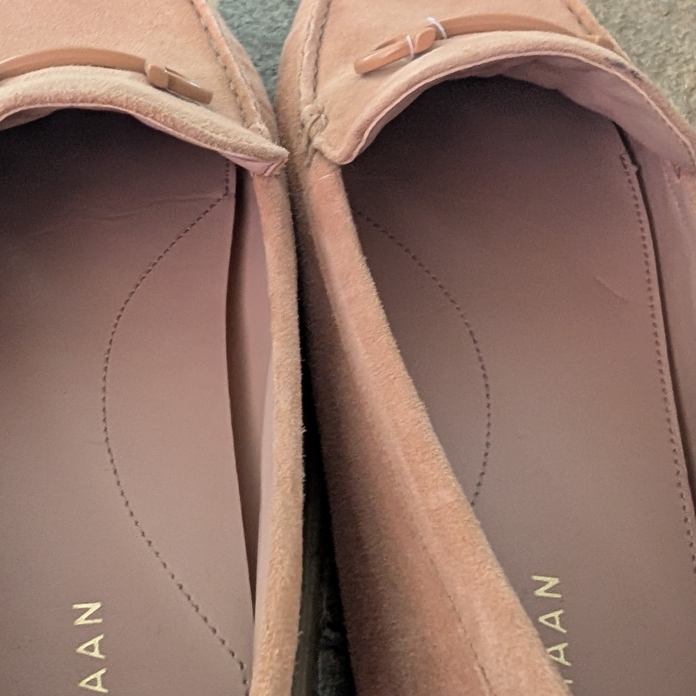 Cole Haan Tan Suede Loafers Sz 9 - Picture 7 of 10